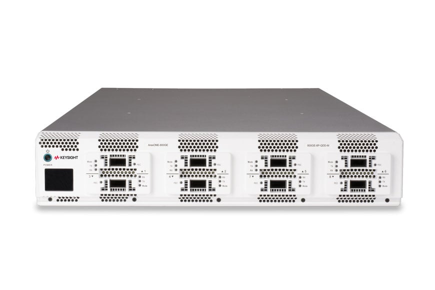 Keysight stellt die umfassendste Multi-Speed-Ethernet-Performance-Testplattform für Rechenzentren vor
